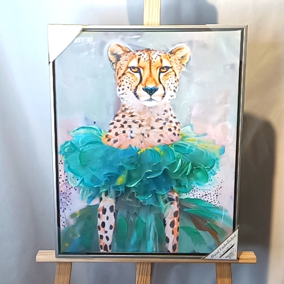 LUX (CHEETAH) ART  16" x 20" - Picture 3 of 4